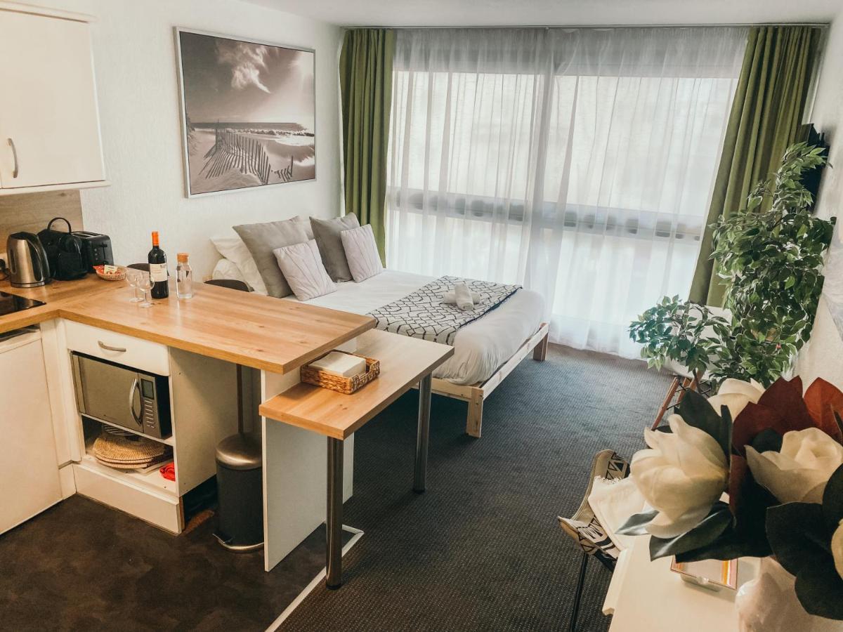 Adorable Studio Sur La Plage 비아히쯔 외부 사진